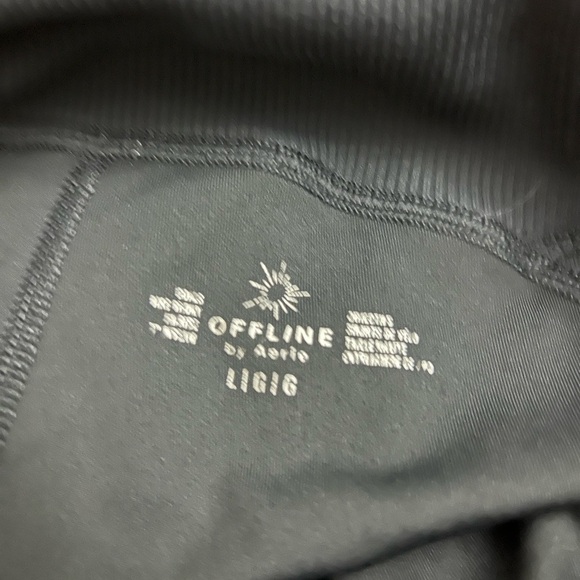 OFFLINE by Aerie GOALS Ribbed Bike Shorts – Size L – High Rise – 7” Inseam - Picture 5 of 5